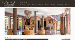 Desktop Screenshot of disini-hotel.com